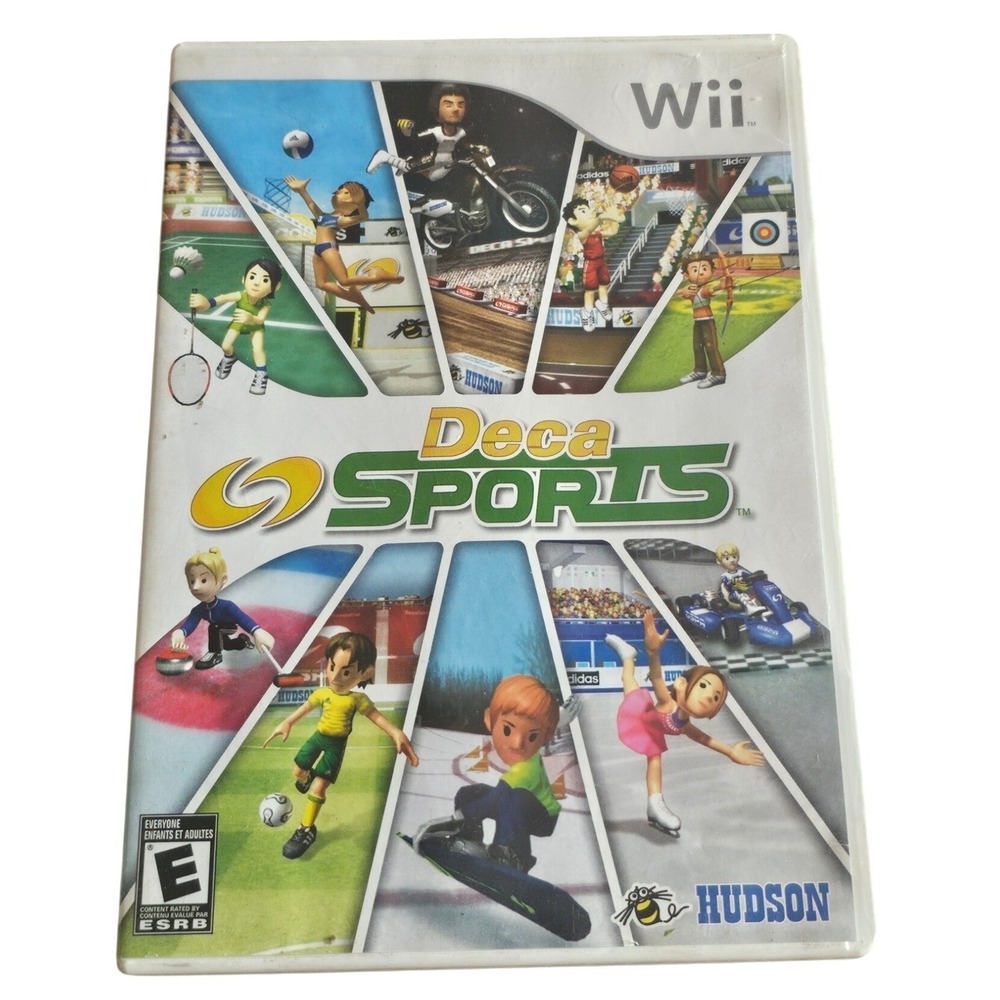 Deca Sports Nintendo Wii 2008 Hudson Soft Sports Compilation‎ Video Game